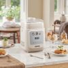 1 Quart Automatic Ice Cream Maker with Built-in Compressor No Pre-freezing