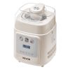 1 Quart Automatic Ice Cream Maker with Built-in Compressor No Pre-freezing
