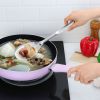 Stainless Steel 4-Piece Kitchen Utensil Set – Spatula, Slotted Spatula, Spoon & Slotted Spoon
