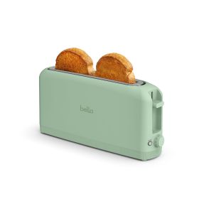 2-Slice Slim Toaster (choose color) (Color: Seaglass)